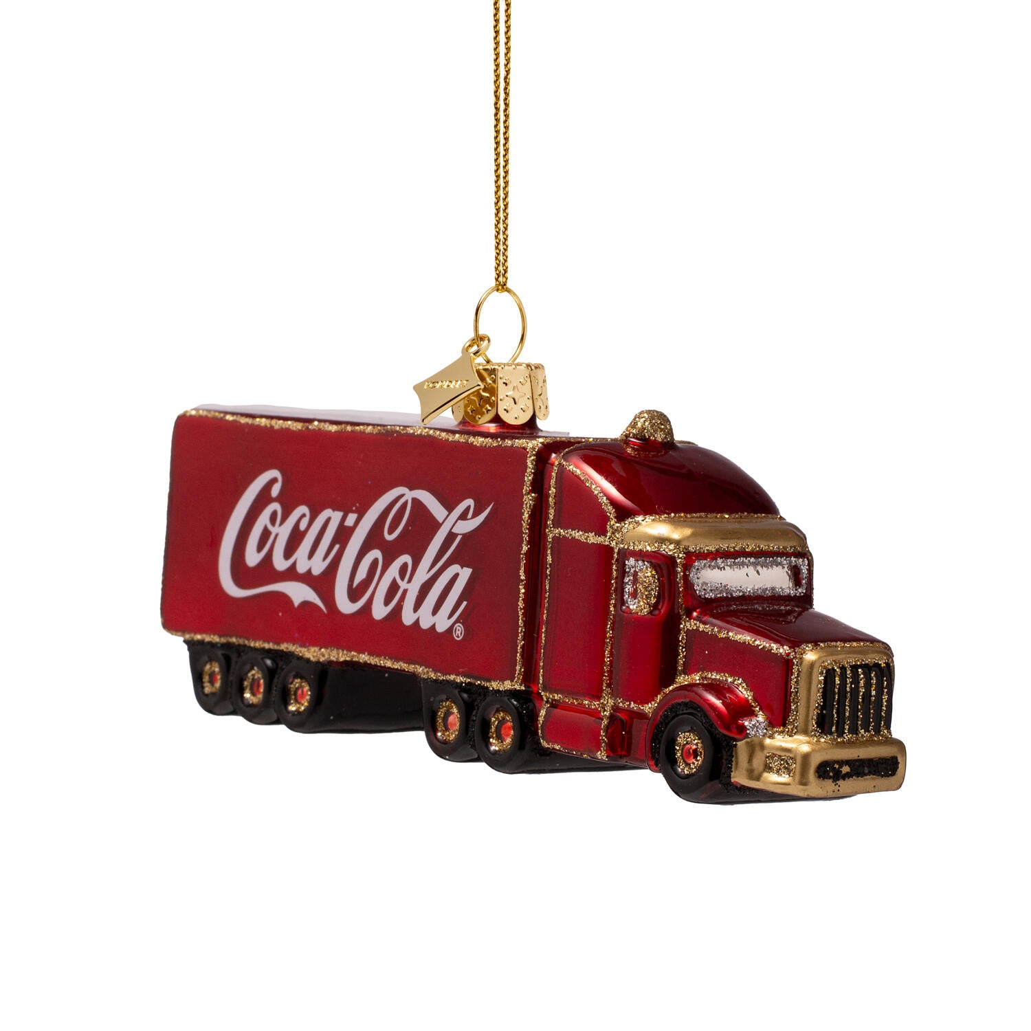 Coca Cola lastbil juleophæng - H5,5 cm